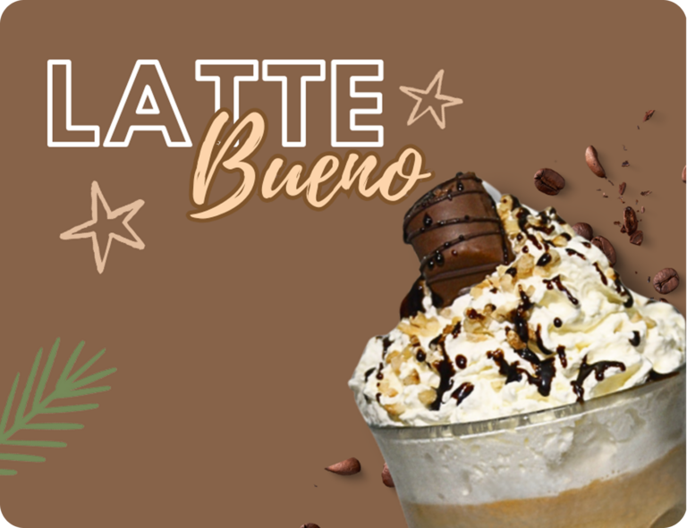 Menu Nouveauté Latte Bueno